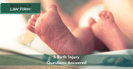 Close up of baby feet