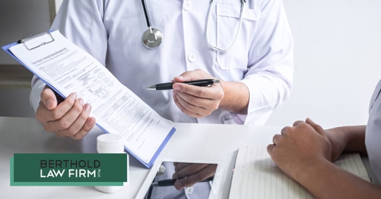 medical professional talking to another professional